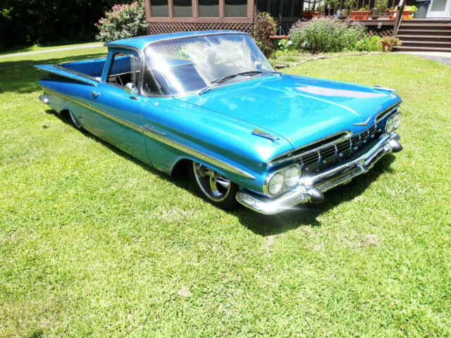 59 EL CAMINO AUTO AIR BAGGED CUSTOM CLASSIC HOT ROD STREET ROD SHOW CAR NO RAT 1959 Chevrolet El Camino EL CAMINO