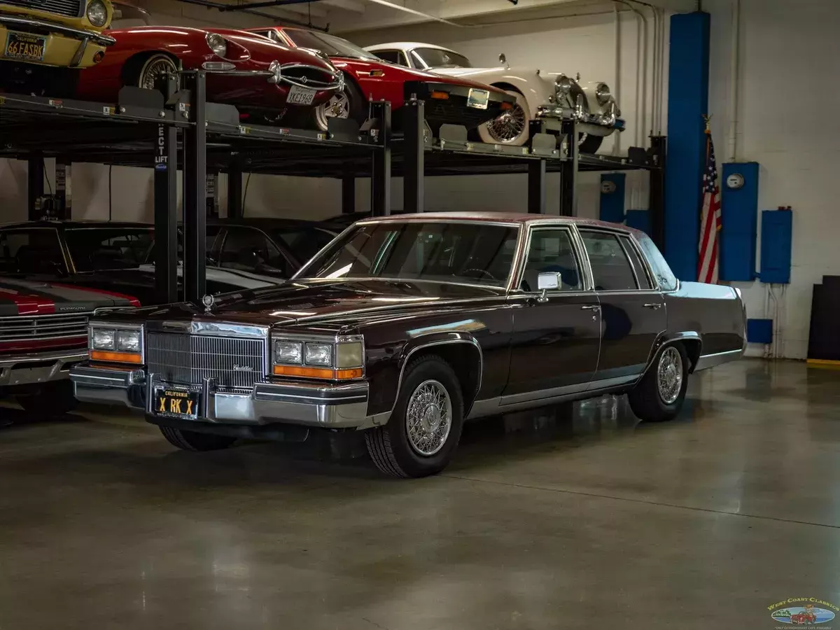 59554 Miles 4L NA V8 overhead valves (OHV) 16V 4-Speed AutomaticSedan 1985 Cadillac Fleetwood DElegance Sedan with 59K orig miles