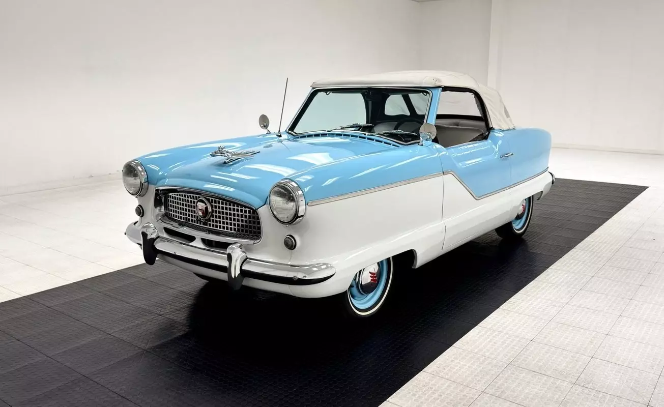 59,570 Miles/1197cc Inline 4/3-Speed Manual/Fun Eclectic Car/Good Driver 1956 Nash Metropolitan Series 3 Convertible