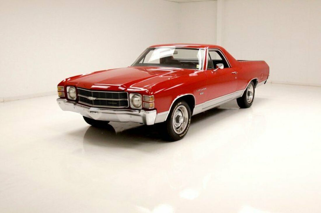 5,959 Orig Miles/Original 350ci V8 and Trans/Excellent Interior/Near Perfect Bed 1971 Chevrolet El Camino