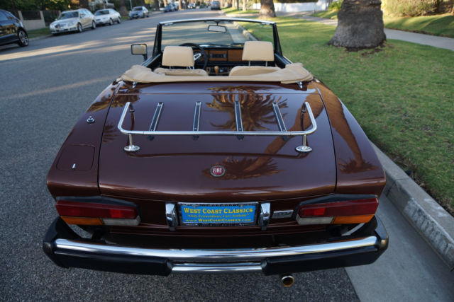 1981 Fiat Spider 2000 ROADSTER Leather - photo 10