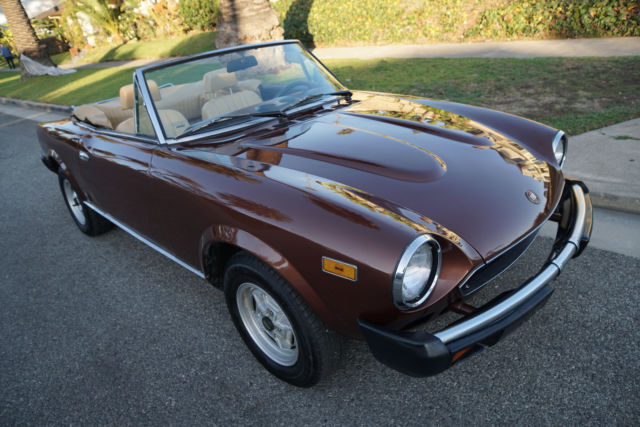 1981 Fiat Spider 2000 ROADSTER Leather - photo 5