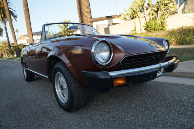1981 Fiat Spider 2000 ROADSTER Leather - photo 6