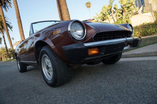 1981 Fiat Spider 2000 ROADSTER Leather - photo 7