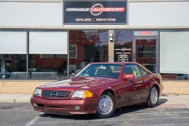 59k low mile 500sl free shipping warranty classic clean cheap luxury convertible 1991 Mercedes-Benz SL-Class