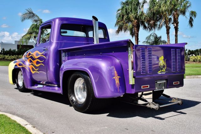 1956 Ford F-100 Custom Cummins Turbo Diesel Hotrod Must See - photo 3