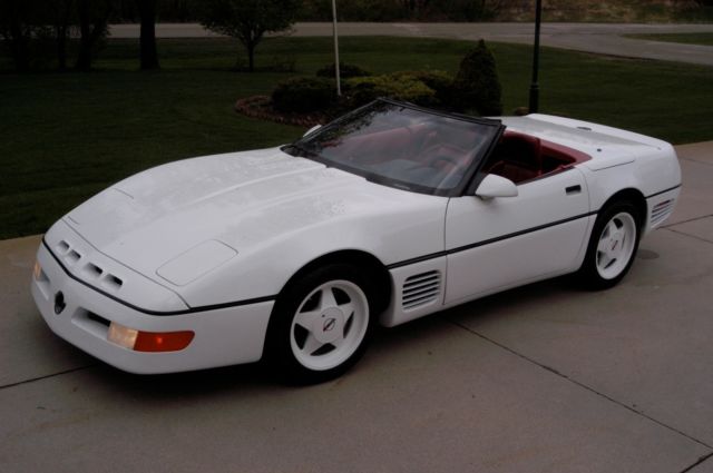 6-speed 1990 Callaway Twin-Turbo Corvette Convertible with aerobody kit 1990 Chevrolet Corvette Calloway with Aerobody Kit