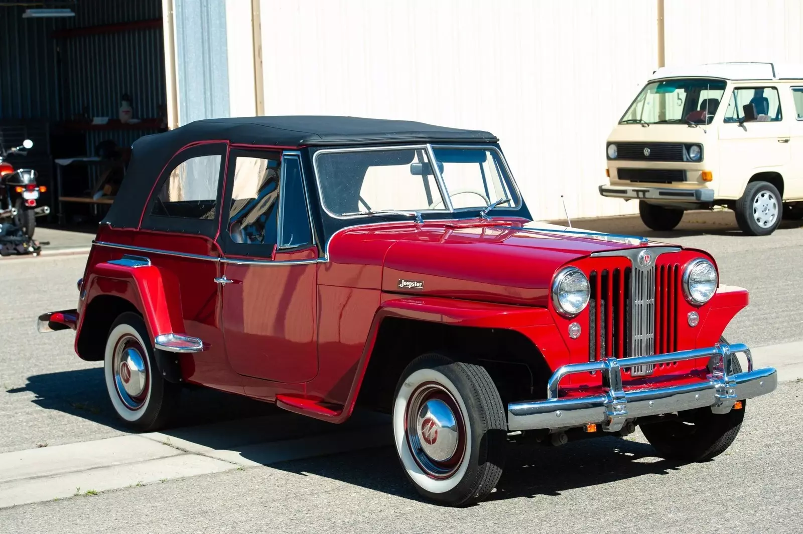 6 year complete professional restoration. 1948 Willys Jeepster