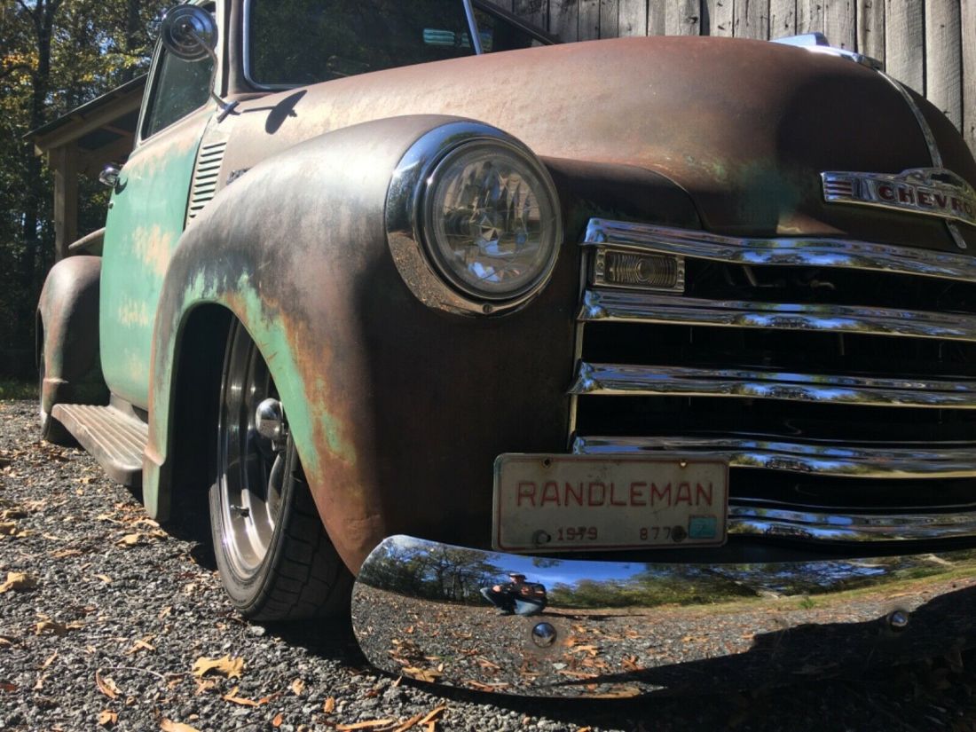 6.0 LS A/C FITECH LEATHER INT. PERFECT PATINA ZERO RUST AWESOME RESTOMOD 3100 1950 Chevrolet Other Pickups