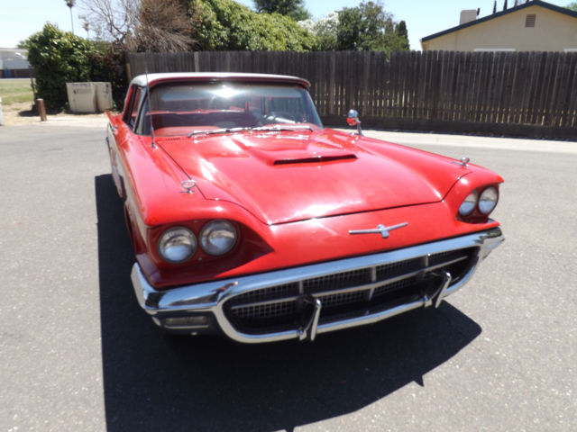 1960 Ford Thunderbird Coke Red California Square Bird Restored Cruiser! - photo 4