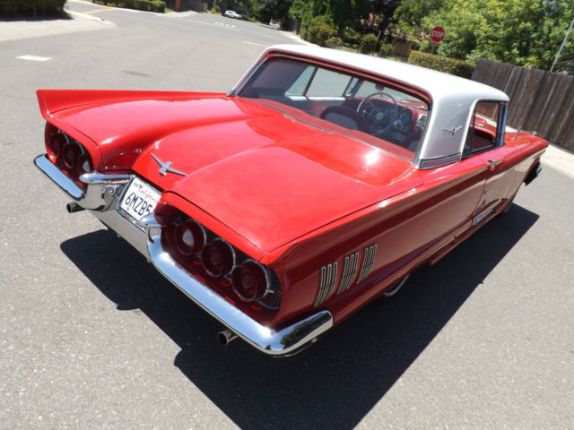 1960 Ford Thunderbird Coke Red California Square Bird Restored Cruiser! - photo 7