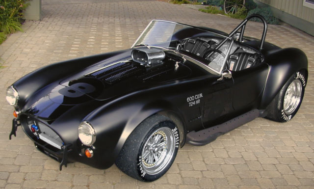 600 SVO V8; 724HP; 805TQ; TKO600; Q/C IRS; Knockoffs; Show Winner; Loud&Fast 1965 Shelby Cobra Replica