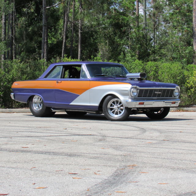 1965 Chevrolet Nova SUPERCHARGED V8 600HP STREET/STRIP NOVA BLOWN SS