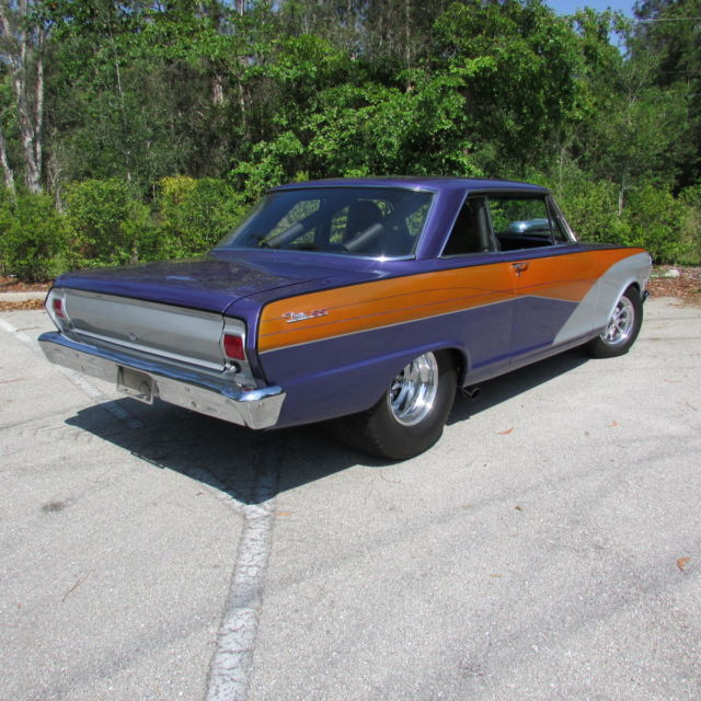 1965 Chevrolet Nova SUPERCHARGED V8 600HP STREET/STRIP NOVA BLOWN SS - photo 3