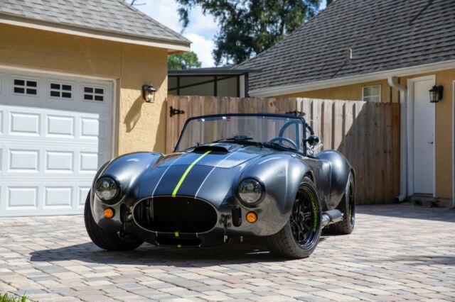600HP, Blackout Trim, Carbon Dash, Diamond Stitch Seats 1965 Shelby Cobra Backdraft - Supercharged Roush Coyote