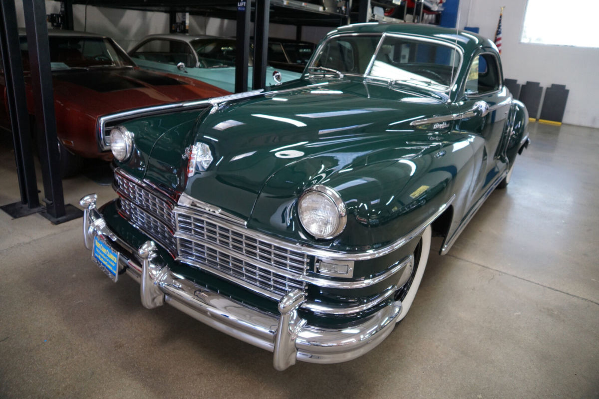 60,212 Miles C38 251 CID 6 CYL Automatic 1948 Chrysler Windsor 2 Door 3 Passenger Business Coupe