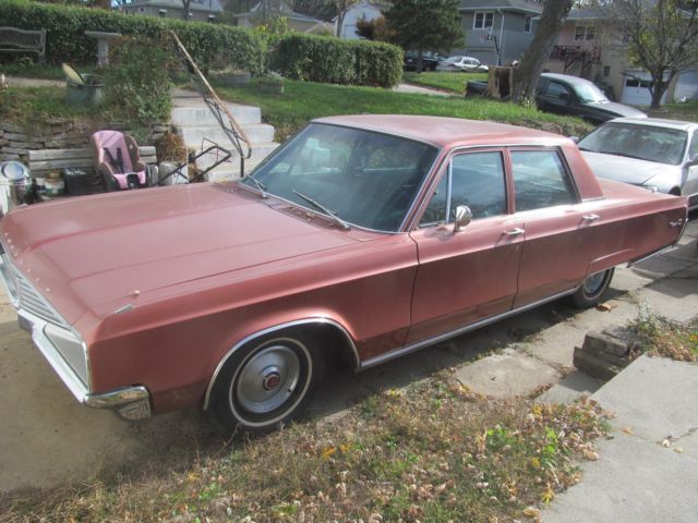 60K ORIGINAL COPPER 383 CLEAN 1968 Chrysler Newport Base Hardtop 4-Door