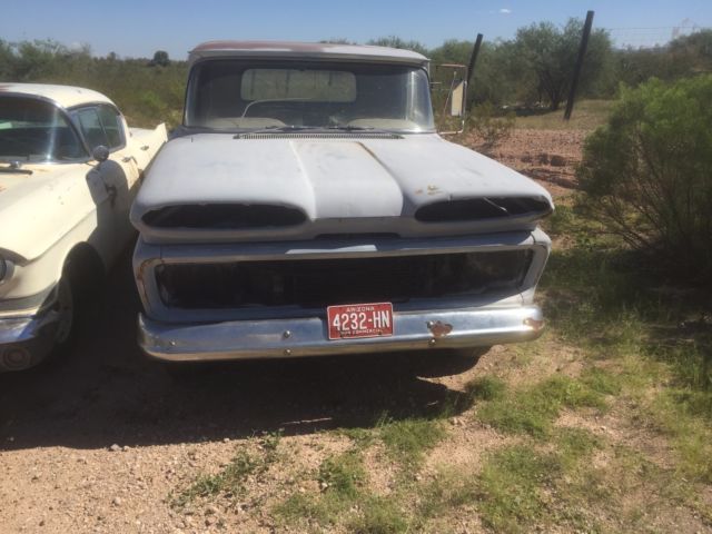 61 Chevrolet Apache Fleetside pickup, 283 4 speed, PROPANE Green energy vehicle! 1961 Chevrolet C-10