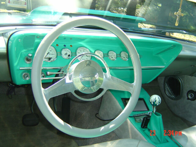 1961 Chevrolet Impala Shaved doorhandles-Mirrors-Badging-Side Moldings - photo 6