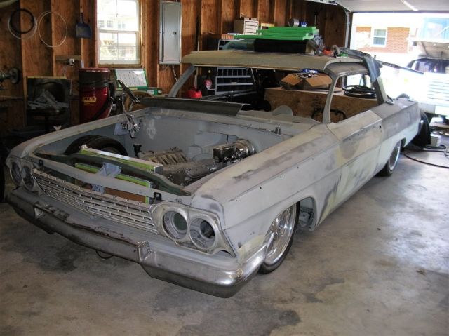 62 Chevy impala rest mod high end project 1962 Chevrolet Impala 2 dr