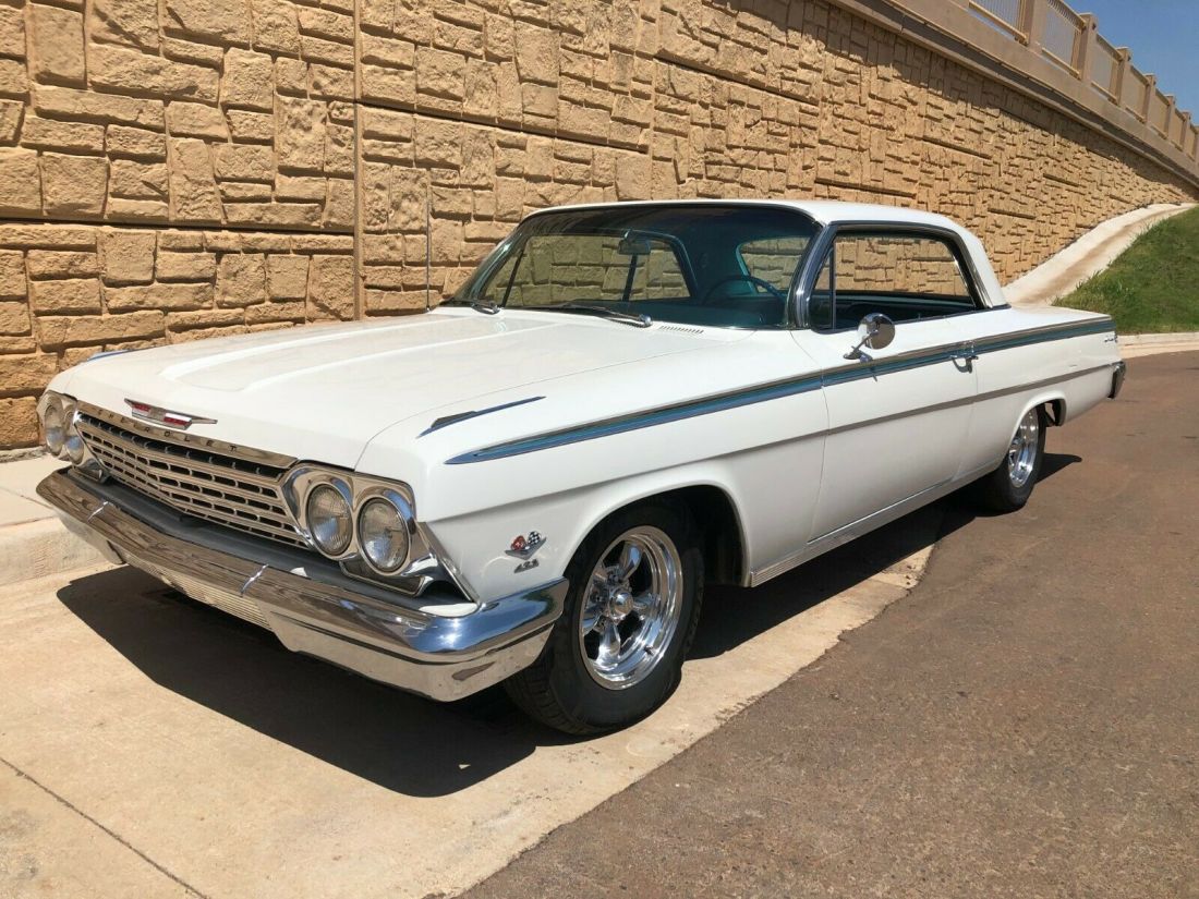 62 CHEVY IMPALA, RESTORED 409,4 SPEED, GREAT CAR, GOOD DRIVER, PRICE LOWERED 1962 Chevrolet Impala