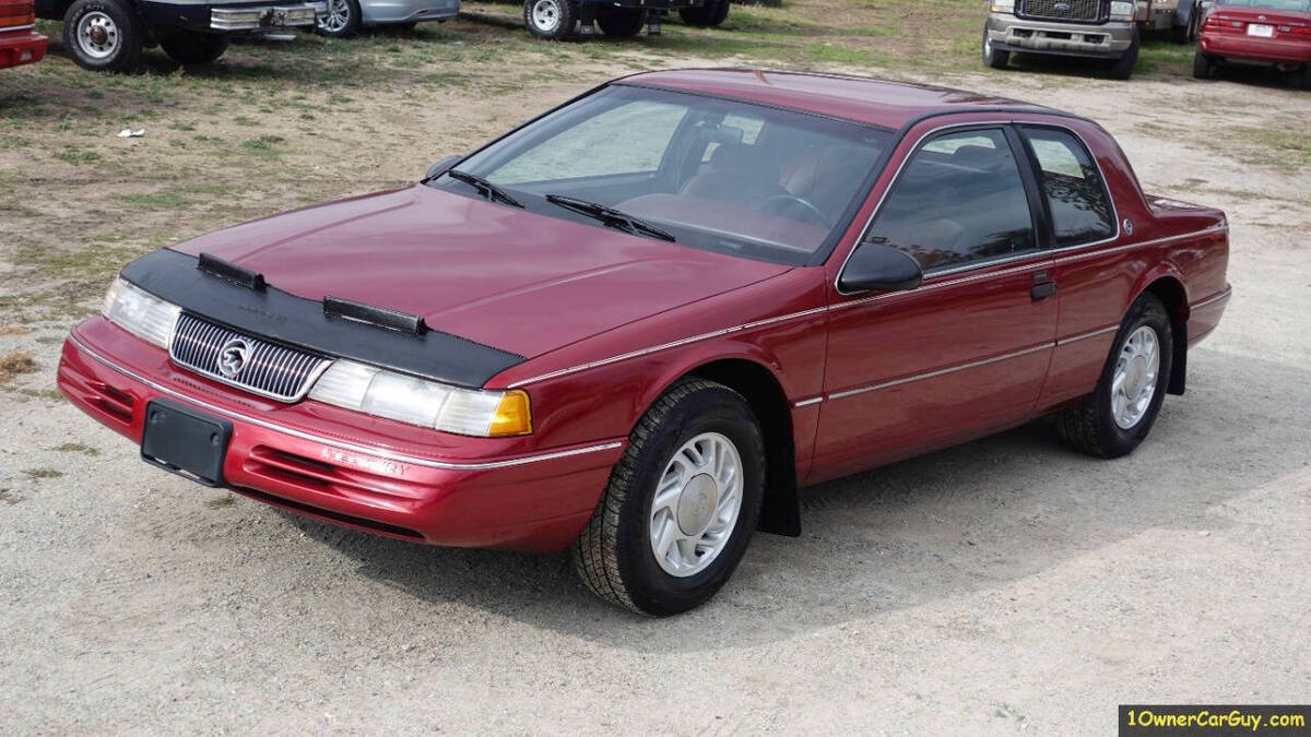 1992 Mercury Cougar 1 Owner 61k Orig Miles NR MINT - photo 3
