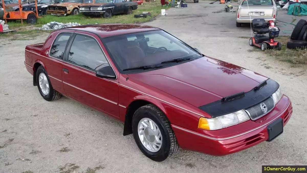 62k Original mile Mercury Cougar like T-Bird Thunderbird ~ Beautiful Classic CAR 1992 Mercury Cougar 1 Owner 61k Orig Miles NR MINT