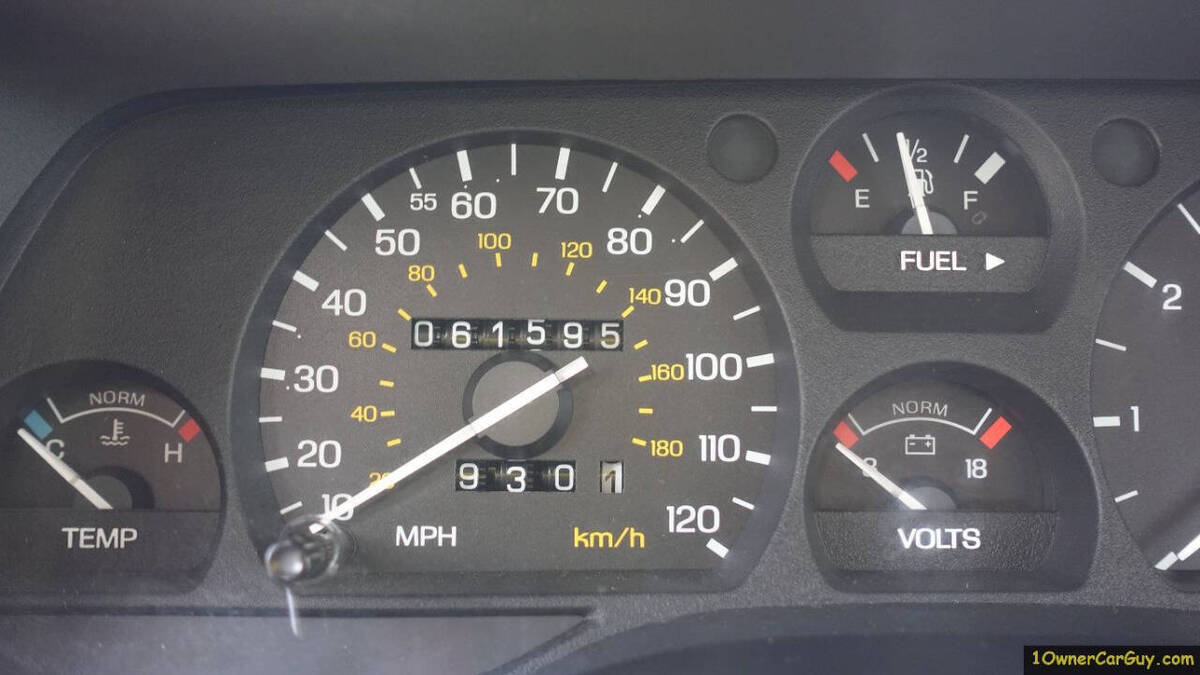 1992 Mercury Cougar 1 Owner 61k Orig Miles NR MINT - photo 5