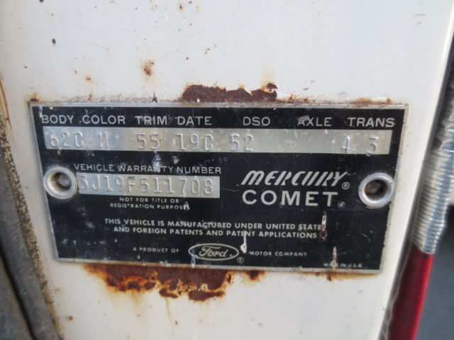 1963 Mercury Comet - photo 11