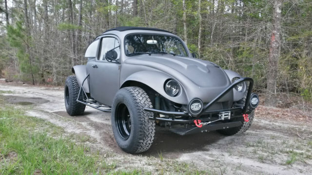 63 Baja "BAD BUG" Ragtop, 2180cc, Off Road, Type 2 trans, Webers 1963 Volkswagen Beetle - Classic