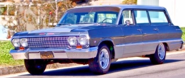 63 Chev Bel-Air wagon Matching!! Like New! over 40K on restoration NO Reserve!! 1963 Chevrolet Bel Air/150/210 station wagon