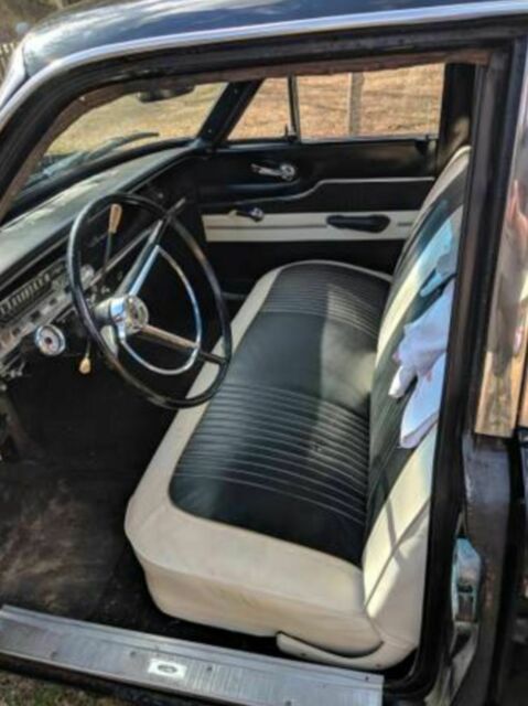 1963 Mercury Comet Two tone black and white - photo 2