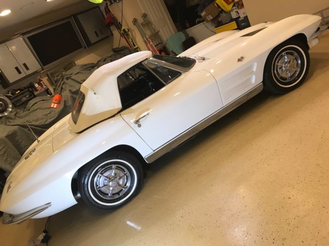 63 Corvette convertible Stingray Powerglide Automatic 327/300hp No Reserve 1963 Chevrolet Corvette Stingray