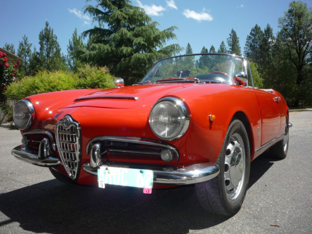 1963 Alfa Romeo Spider Normale