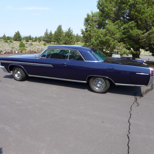 63 Pontiac Bonneville 100% Restoration Factory 4 Speed, Factory Tri Power 1963 Pontiac Bonneville