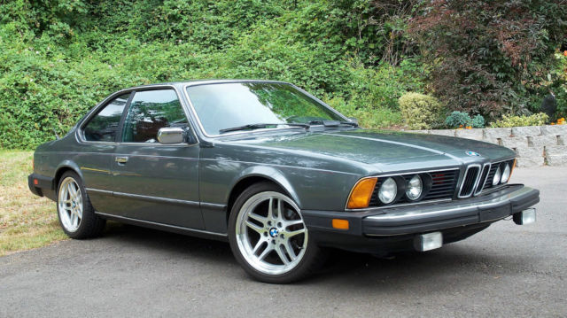 633CSI BMW Coupe 1984 European Cruiser 1984 BMW 6-Series