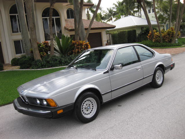 633CSI FLORIDA 5spd MANUAL GARAGE KEPT IMMACULATE CONDITION LIKE 635 CSI 1984 BMW 6-Series 633Csi