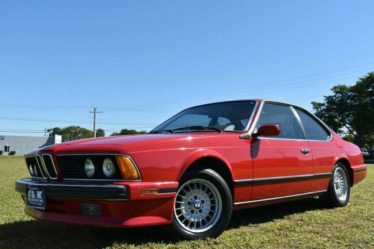 635CSI ALL ORIGINAL EVERYTHING WORKS ONLY 62,492 MILES RED WITH BEIGE LEATHER!!! 1989 BMW 6-Series 635CSI ALL ORGINAL EVERTHING WORKS ONLY 62,492 MIL
