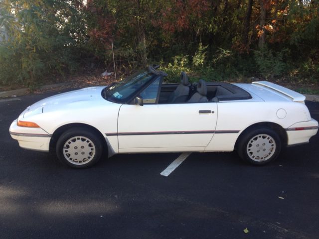 63K CAPRI XR2 TURBO 5 SPEED CONVERTIBLE NO RESERVE NO ACCIDENTS BOOKS RECORDS 1991 Mercury Capri XR2