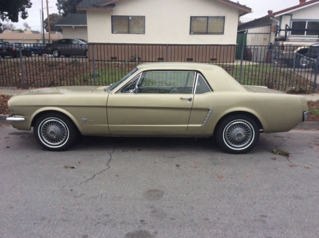 64 1/2 mustang coupe 6 cylinder 1964 Ford Mustang