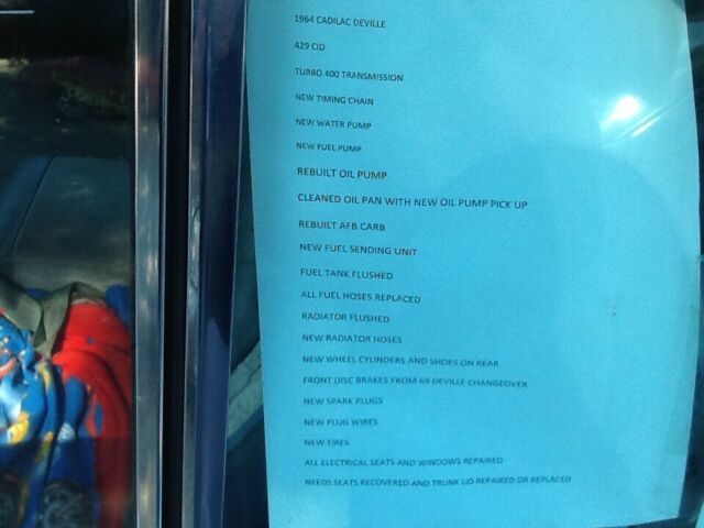 1964 Cadillac DeVille 4 window model - photo 5