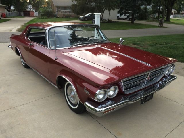 64 CHRYSLER 300K ORIGINAL RARE 413 Cross Ram 390 HP Short Ram CA Car 1964 Chrysler 300K