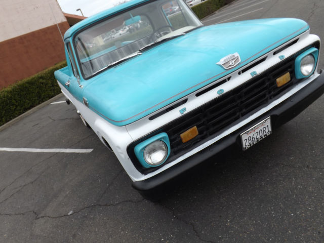 1964 Ford F-100 No Reserve California Pickup "Old Blue" 3/4 ton - photo 11