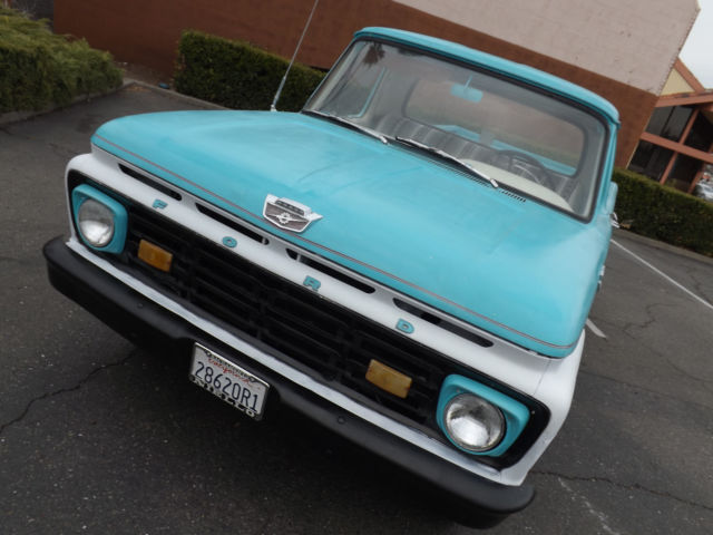 1964 Ford F-100 No Reserve California Pickup "Old Blue" 3/4 ton - photo 12