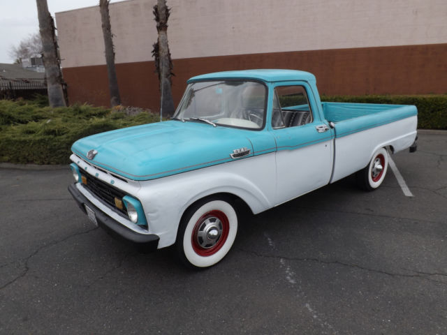 1964 Ford F-100 No Reserve California Pickup "Old Blue" 3/4 ton - photo 2