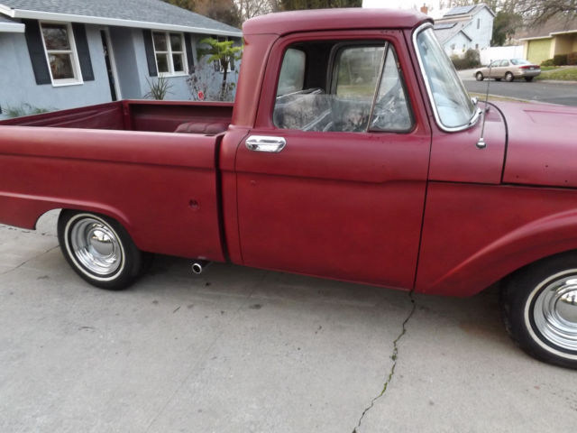 1964 Ford F-100 SWB FLEETSIDE 427 V8 PATINA BARN FIND VTG HAULER - photo 4