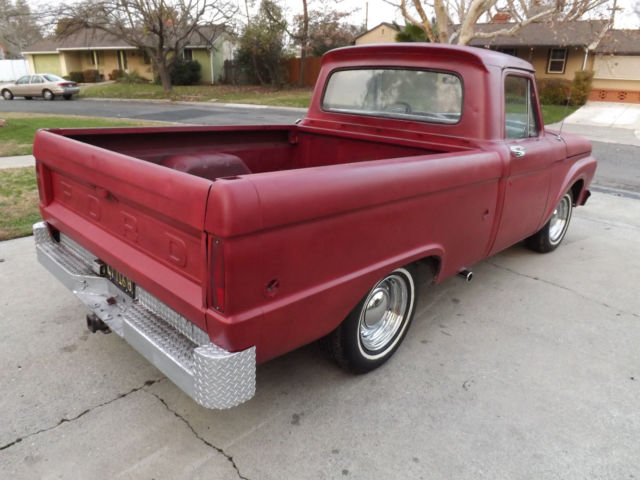 1964 Ford F-100 SWB FLEETSIDE 427 V8 PATINA BARN FIND VTG HAULER - photo 5