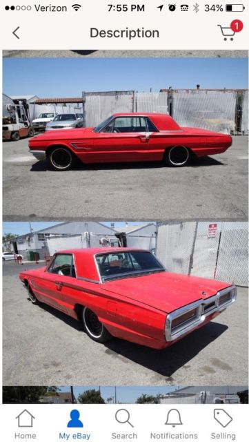 1964 Ford Thunderbird Black - photo 4