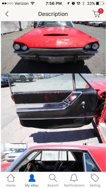 1964 Ford Thunderbird Black - photo 7