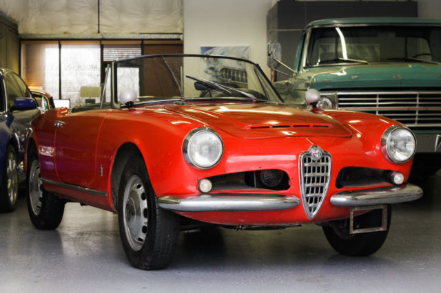 1965 Alfa Romeo Spider Spider